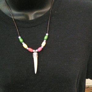 New authentic deer antler necklace